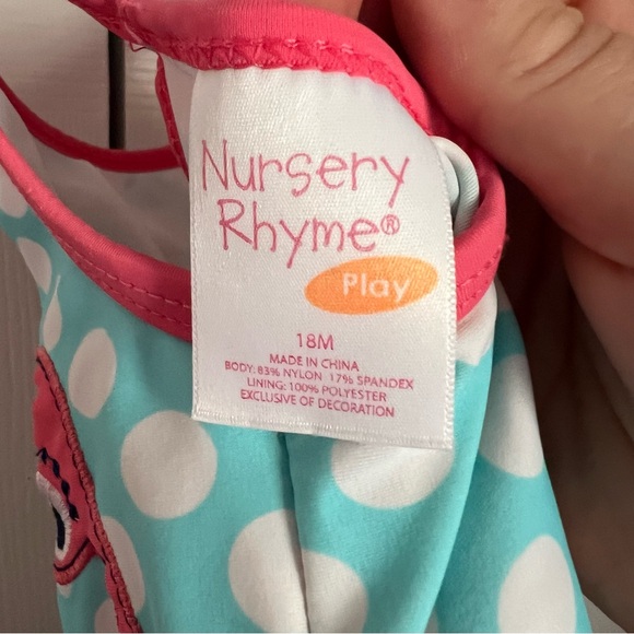 Flamingo Polka Dot Bathing Suit - Picture 4 of 4